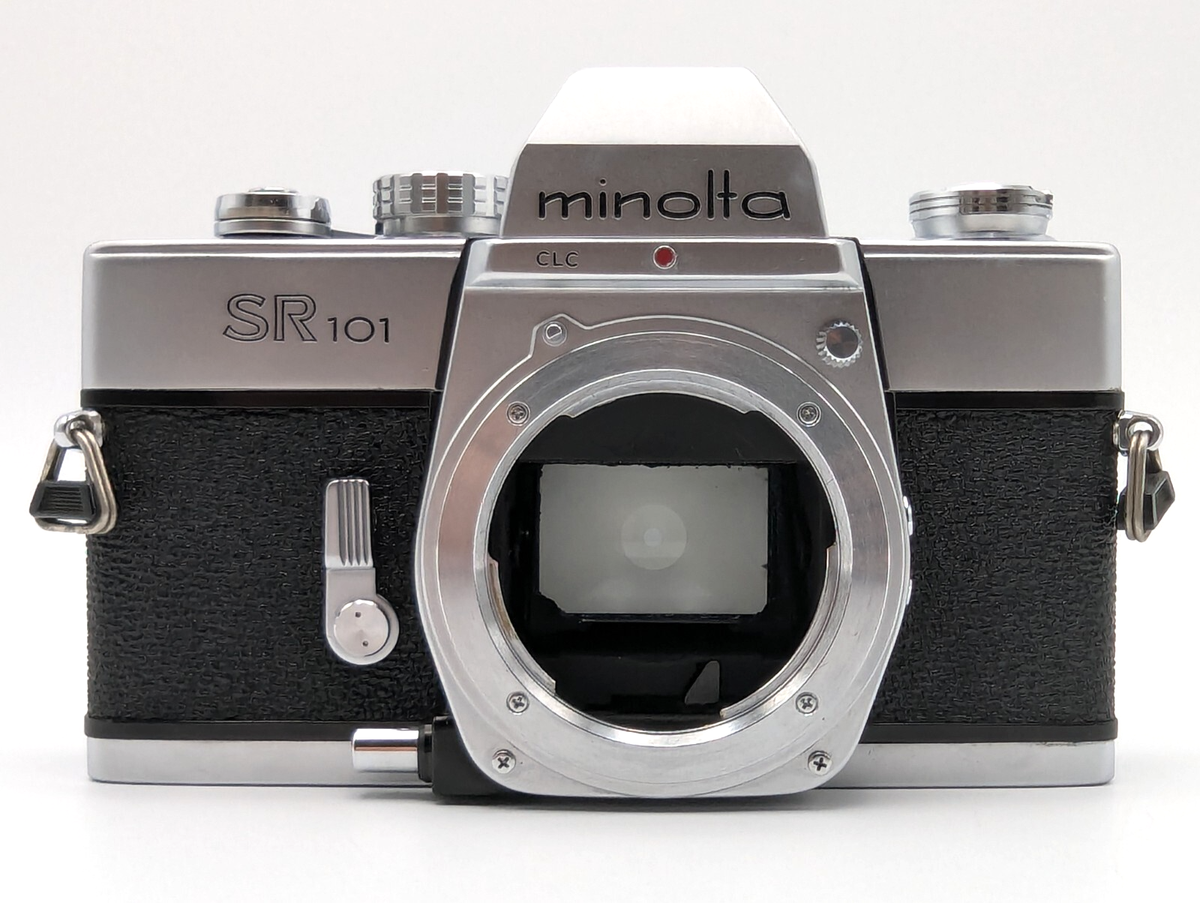 【実写済み】　minolta SR101 MC ROKKOR 55/1.7 付 N.MINT/Cleaned] Minolta SR101 Film Camera + MC ROKKOR-PF