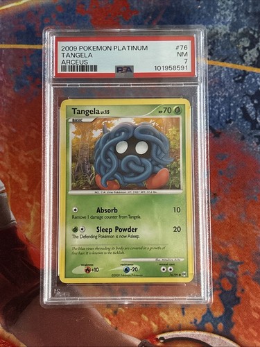Tangela graded PSA 7 for sale on eBay