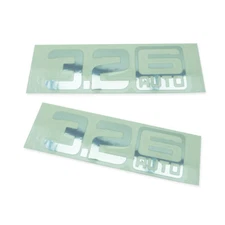 Chrome Side Vent Sticker Decal 3.2 6 AUTO Chrome For Ford Ranger 2012 2018