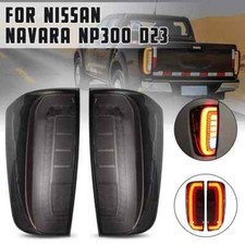 Fanali posteriori a LED per Nissan Navara NP300 D23 2015-2019 fumo indicatore di direzione dinamico