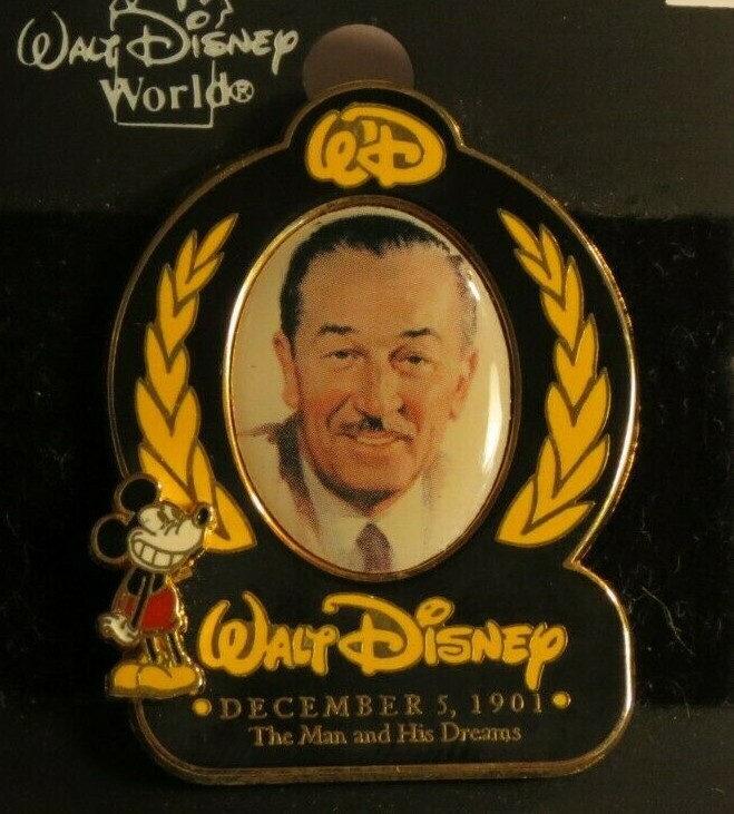 DISNEY WDW WALT'S 100TH BIRTHDAY MICKEY MOUSE WALT THE MAN AND HIS