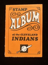 1969 Topps Stamp Album CLEVELAND INDIANS Missing Some  Stamps