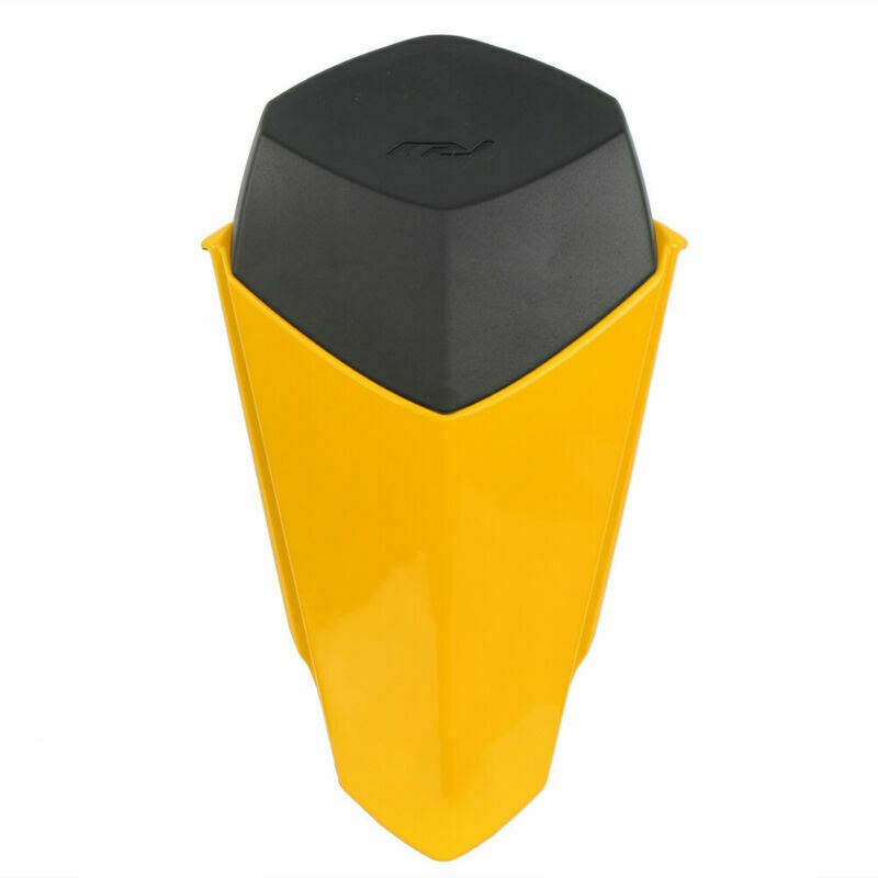 Capot de selle jaune YAMAHA R1 pour supprimer la selle passager instable