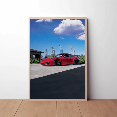 Porsche 911 GT3 High Resolution Car Poster #006 - Picture 4 of 14