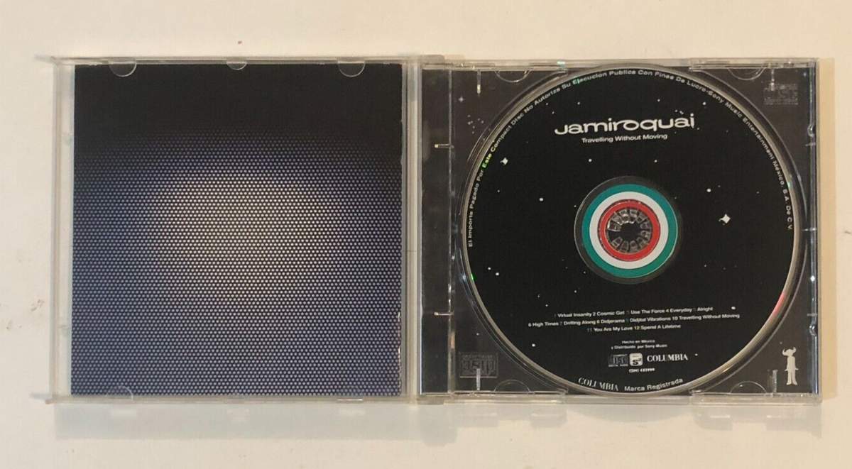 Jamiroquai, Travelling Without Moving, 1996 Mexican CD Album, Acid