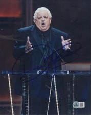 DUSTY RHODES WRESTLING HOFER   SIGNED AUTOGRAPHED 8X10 PHOTO W/ COA