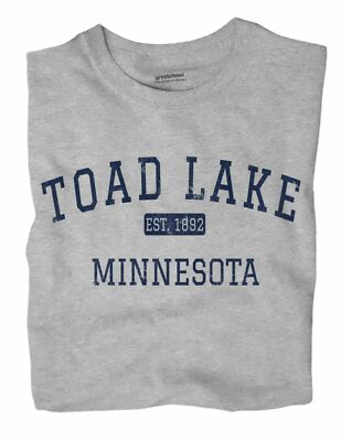 Toad Lake Minnesota MN T-Shirt EST