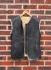 Isabel Marant Ladies "izy" Reversible Sheepskin Shearling Gilet Uk6 Eu34 Xs A18