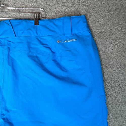 Columbia Powder Stash SnowPants Mens Size 4X 36 Inseam Tall Blue Outdoor Ski - Picture 8 of 21