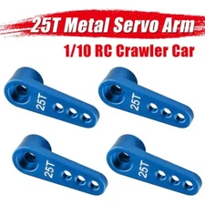 4PCS 25T Servo Horn for RC 1:8 1:10 POWER HD SAVOX 1258TG 1256TG 1210SG 0231MG