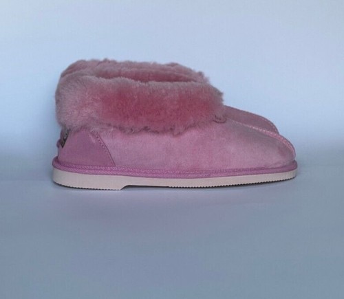 SALE - PRINCESS LADY SLIPPERS 100% SHEEPSKIN AUSTRALIAN MADE MERINO CRAFT UGG - Picture 8 of 27