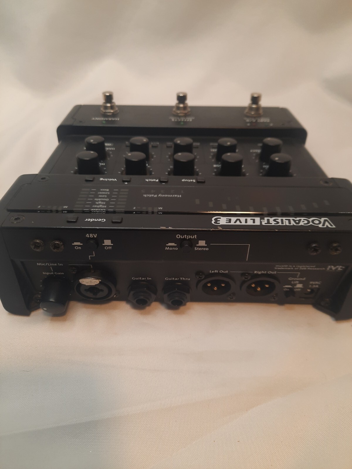 Guitar Multi Effects Processor Digitech Vocalist Live 3