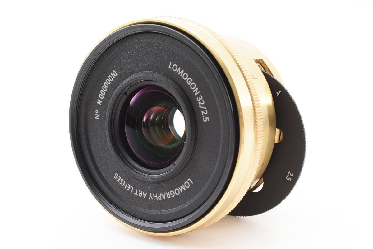 Lomogon 2.5/32 Art Lens(真鍮brass) Lomogon 2.5/32 Art Lens – Lomography