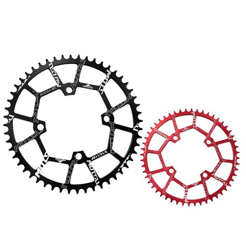 Jeu De Manivelles AltaLine 3 Pièces Pour Vélo Single-speed/fixie/BMX - 175 Mm, Pignon 25T Rouge
