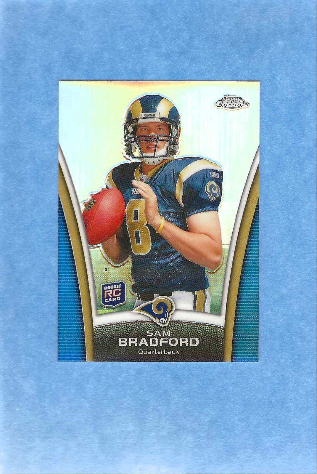 2010 Topps Chrome Mega Box Exclusive Refractor SAM BRADFORD RC MINT