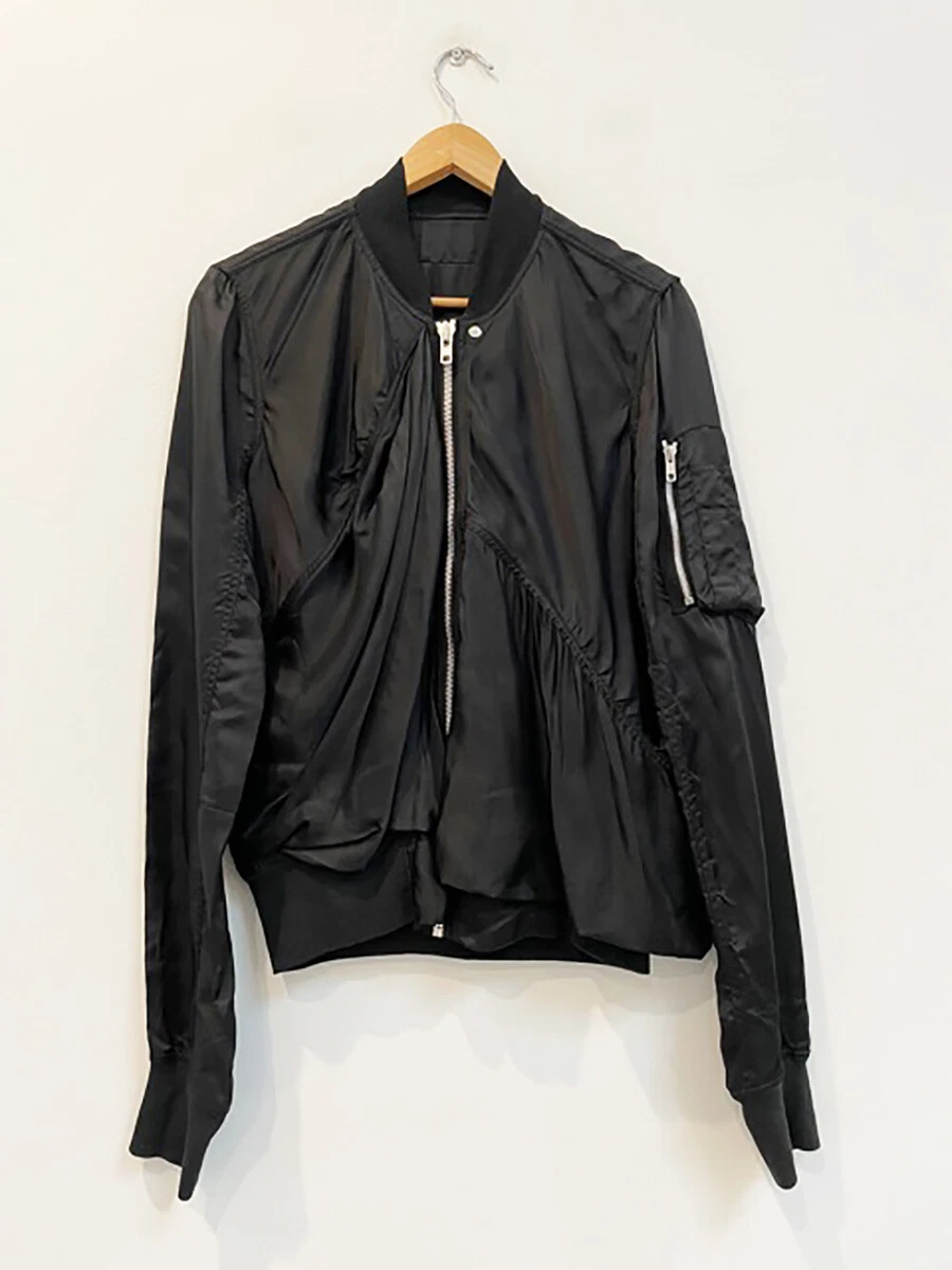 Rick owens silk best sale bomber