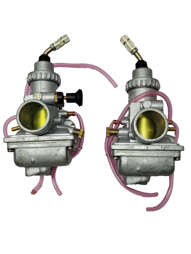 Juego de montaje de carburador izquierdo derecho carbohidratos completos aptos para Yamaha RD 350 Foto 2 de 4