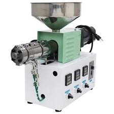 Single Screw Extruder Plastic Heating Extrusion Machine 110V 0.1-2kg/h Dia 1''