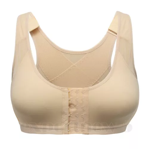 WomenS Posture Corrector Bra Wireless Back Support Breast Lift Up Body Shaper UK - Bild 17 von 19