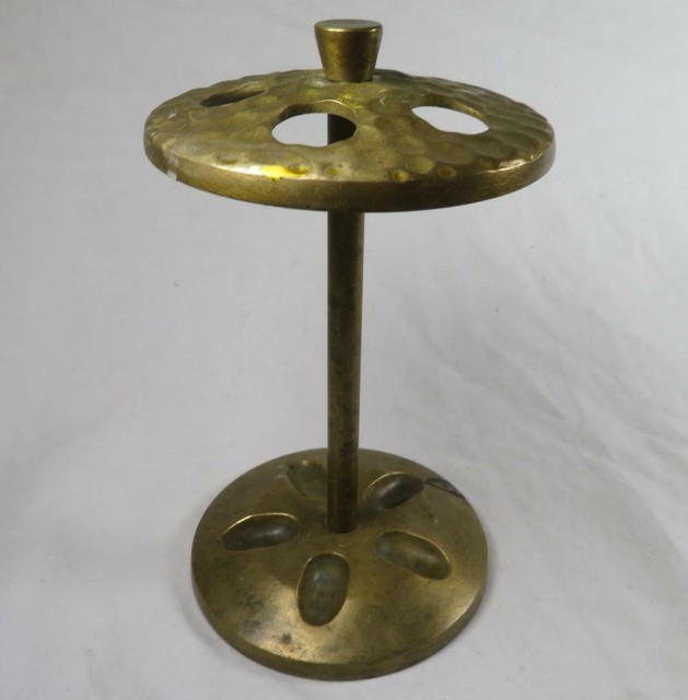 Cast Brass Toothbrush Holder for Five Toothbrushes Bathroom Accessory 5