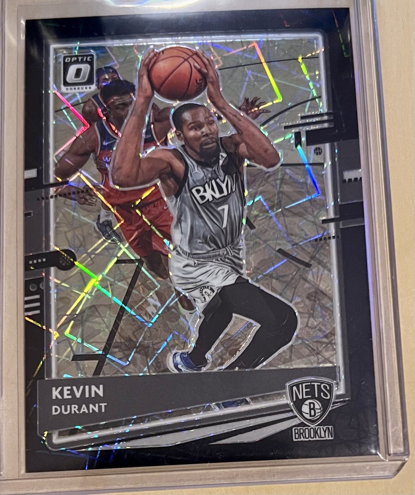 KEVIN DURANT 2020-21 Donruss Optic Black Velocity #36/39 SP #136 Color Match 🔥