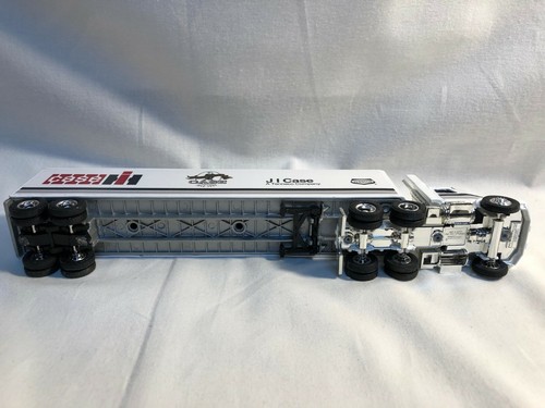 ERTL -1/64 SCALE- J I CASE TENNECO 150TH ANNIVERSARY SEMI TRACTOR TRAILER TRUCK - Picture 8 of 9