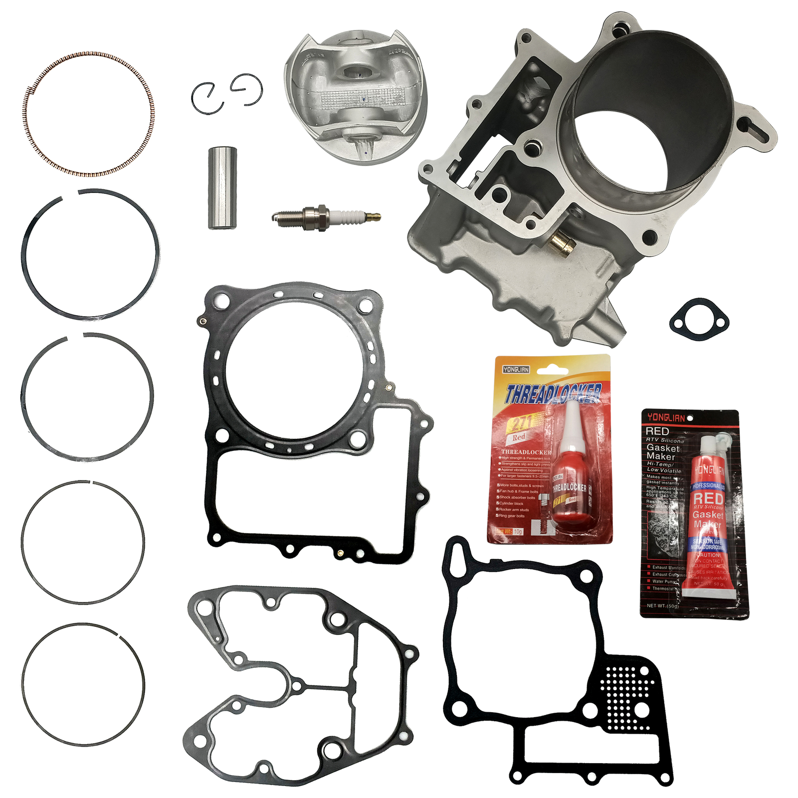 80mm Cylinder Piston Gasket Rebuild Kit For Polaris Ranger 700 800 Crew XP UTV E