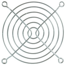 NTE Electronics 77-MG92 Metal Fan Guard for 92 mm H x 92 mm L Fan