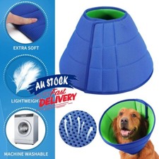 Extra Soft Dog Cone for Dogs After Surgery Breathable Dog Cones for Large Med