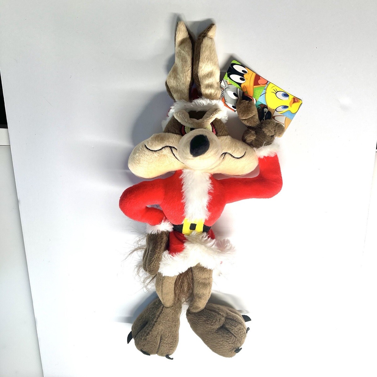 Looney Tunes Santa Wile E. Coyote Plush 18