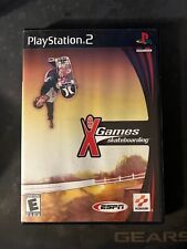 ESPN X Games Skateboarding Sony Playstation 2 PS2 Complete Used