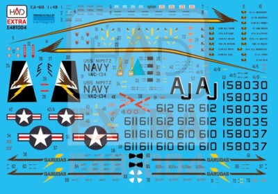 HAD Models HADE481004 - 1/48 EA-6B Prowler USS NIMITZ The final Countdown - Neu