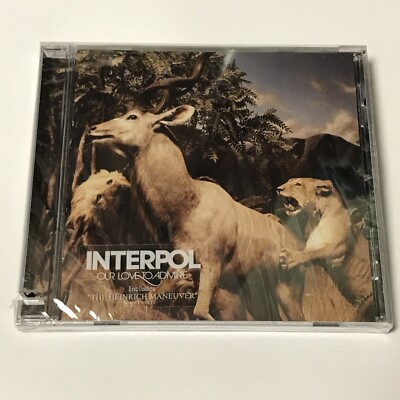 Interpol Our Love To Admire CD Music Sealed Hype Sticker