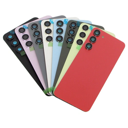 Battery Glass Cover With Camera Lens Replacement For Samsung Galaxy S22 S23 S24 - Picture 6 of 37