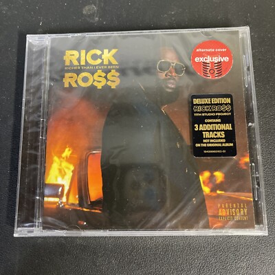 Rick Ross - Richer Than I Ever Been SEALED CD Deluxe Edition TARGET EXCLUSIVE