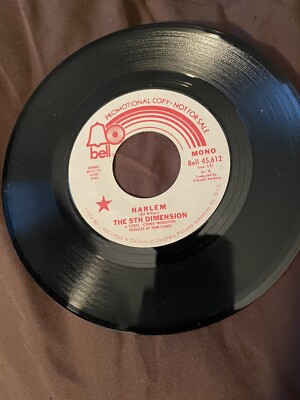 The 5th Dimension Harlem  Promotional copy 45