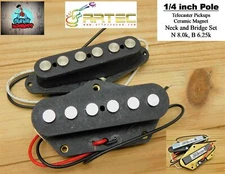 Artec Big Pole Pieces Neck and Bridge Pickup for Tele Electric Guitar