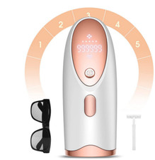 NEW Tesoky Flashes IPL Permanent Hair Removal Laser Safe For Face  Body