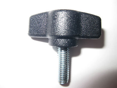 Offset wing knob M5 female clamping handle thumb screw jig router ball nut bolt