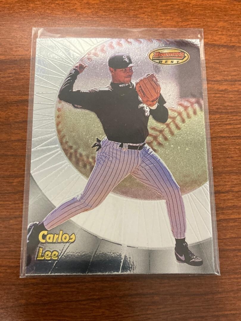 CARLOS LEE 1998 BOWMANS BEST CHICAGO WHITE SOX CARD #154
