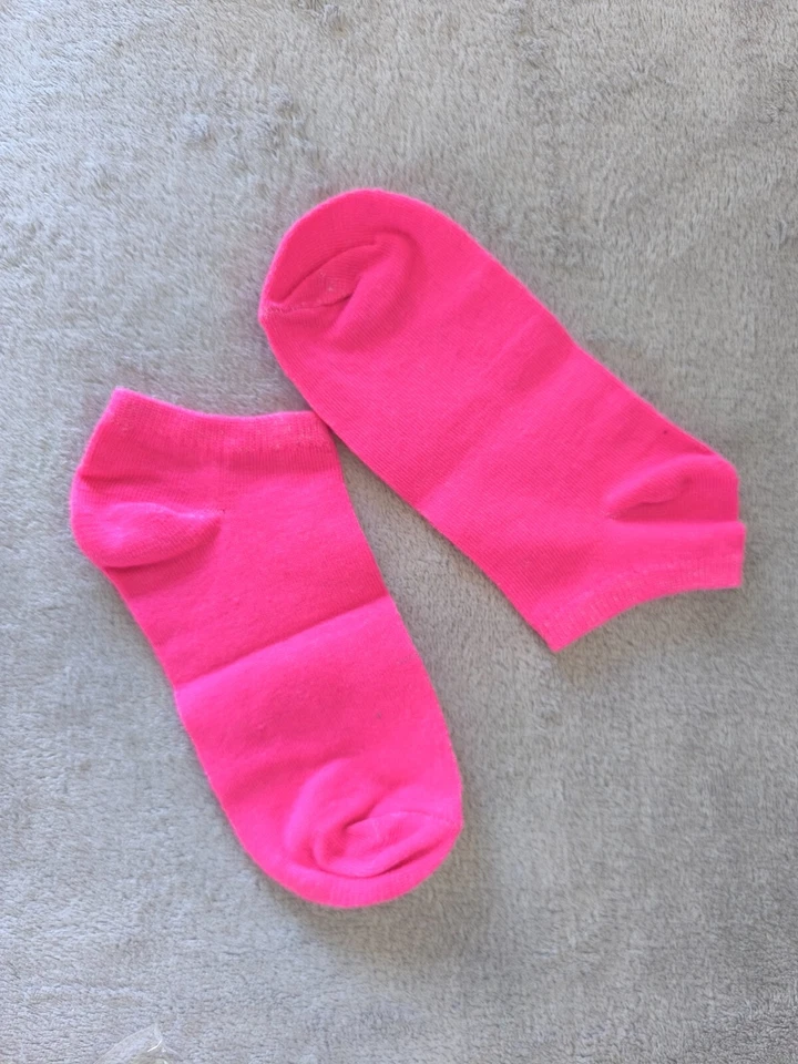 NUEVO 1 pieza Calcetines Rosa Elegante Joven Sexy Niña Mujeres Adolescentes Ropa Multicolor Regalo Foto 2 de 4