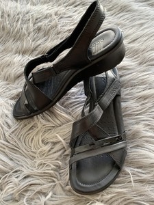 ecco black sandals