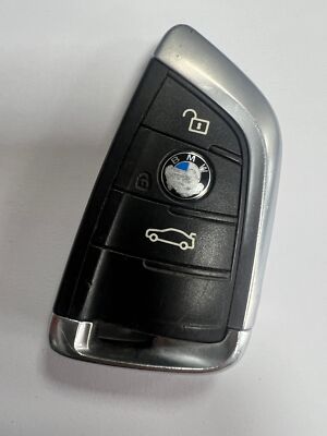 BMW 3 TASTEN FERNBEDIENUNG SMART SCHLÜSSELANHÄNGER. 1 2 3 4 5 F Serie etc geprüft 6805998-01
