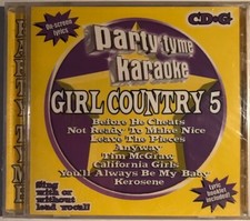 Party Tyme Karaoke - "Girl Country 5" - Brand New - Stilled Sealed
