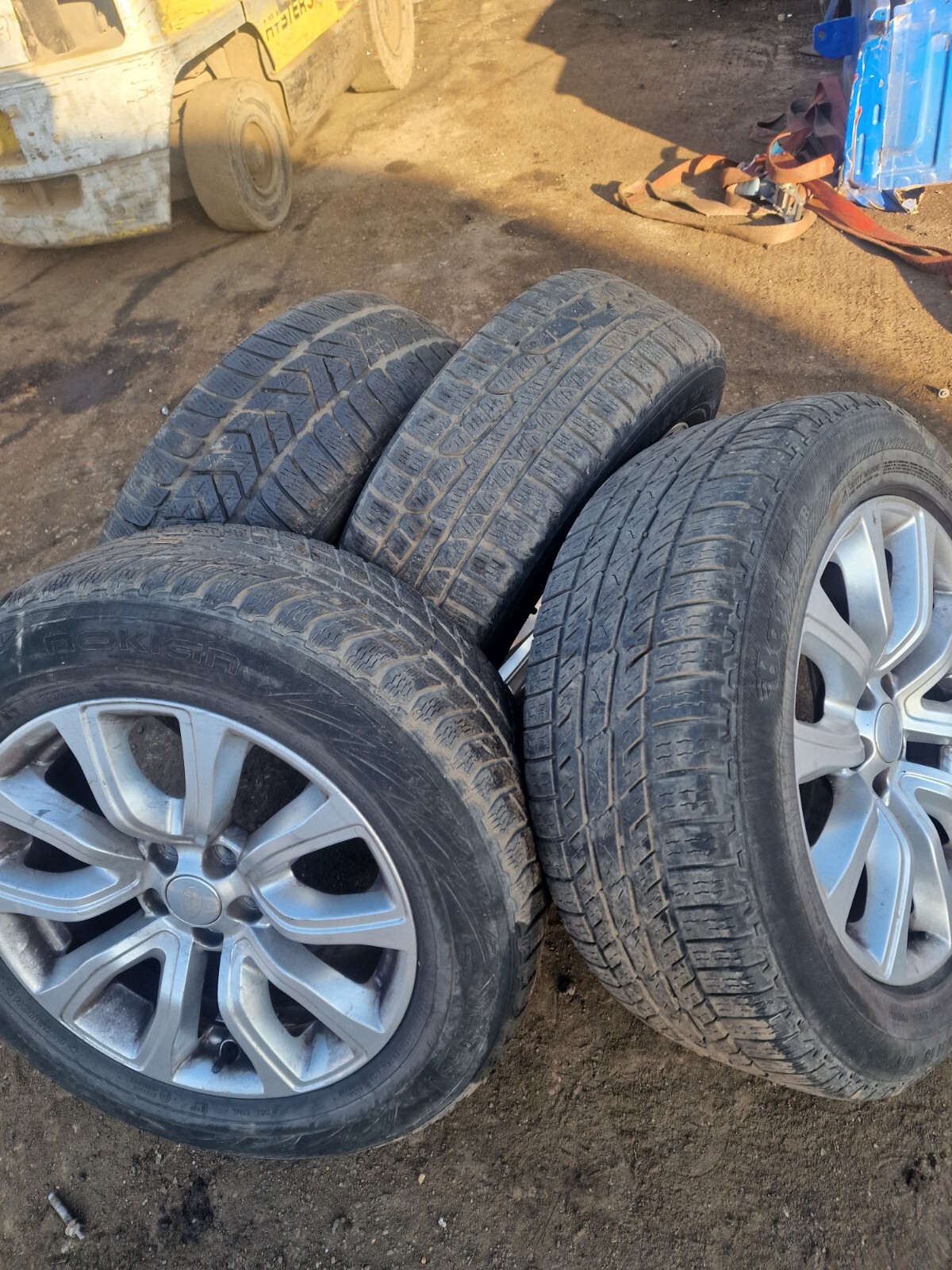 LAND ROVER FREELANDER 2 SET OF 4 ALLOYWHEELS WITH TYRES 235/60R18 | eBay UK