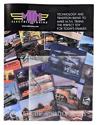 MTH Electric Trains Company DISCOVER THE WORLD OF TRAINS Katalog Broschüre 2001