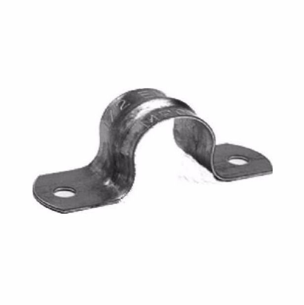 THOMAS & BETTS TS9023 TWOHOLE EMT STRAP, 1/2", STEEL, 3 PCS (X119813