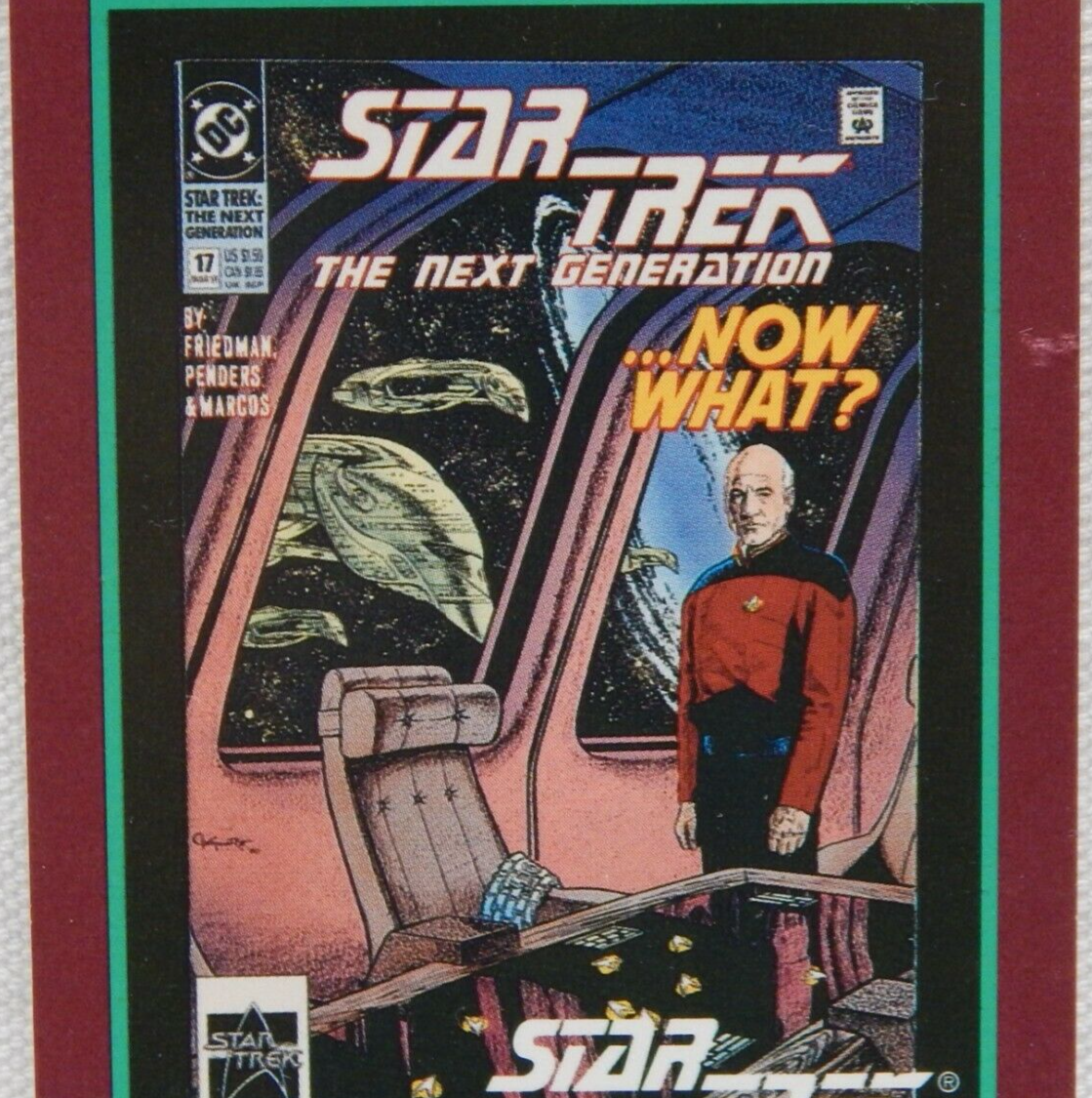 STAR TREK THE NEXT GENERATION CAPTAIN PICARD TRADING CARD #152 | eBay