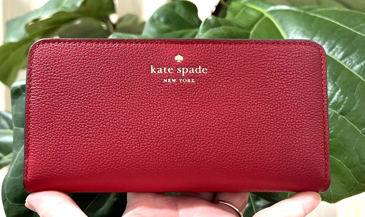 Kate spade sales red wallet