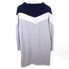 Bellerose sweat dress dress grey off-white blue size 16 de 176